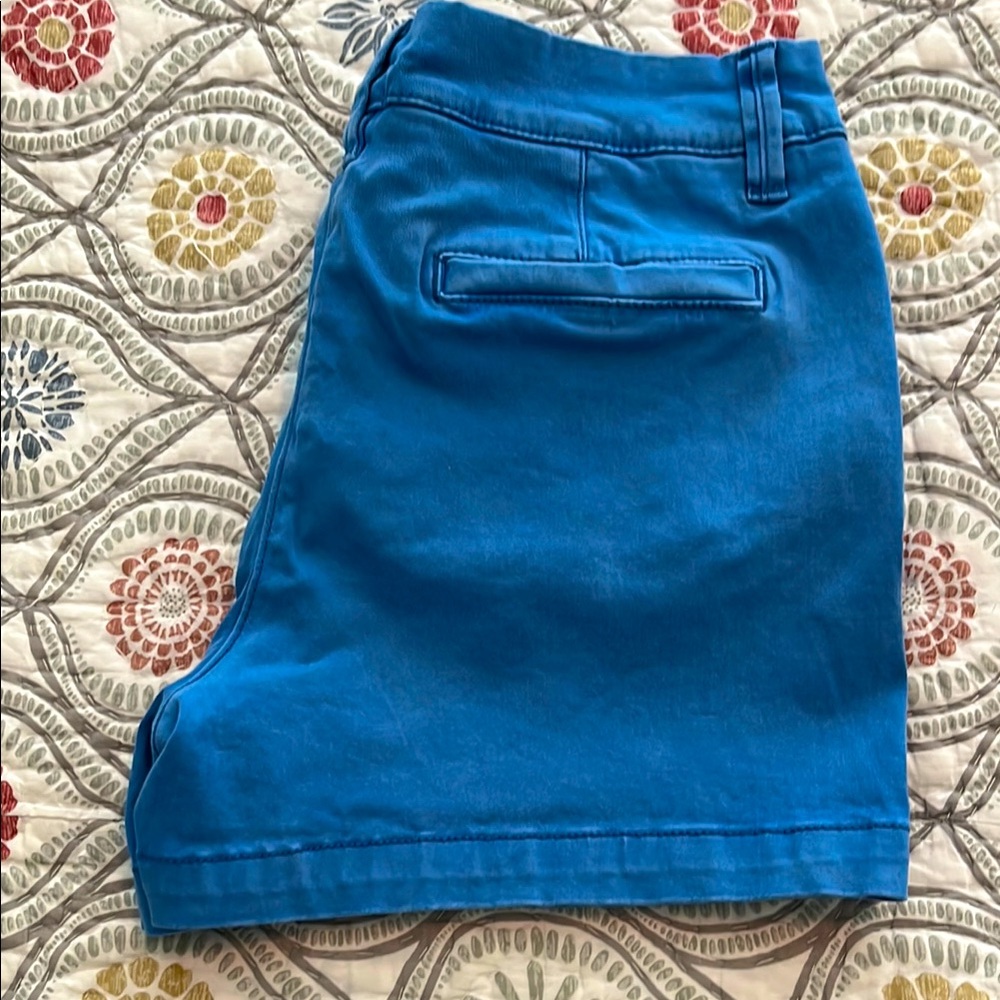 Women's Teal Blue Bermuda Shorts - Brand Unspecified